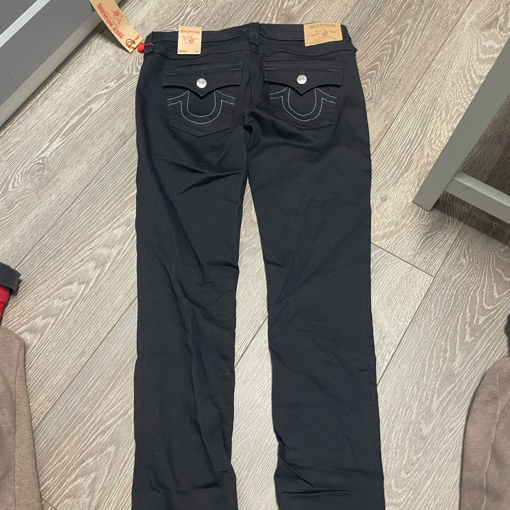 True Religion Black Skinny Jeans